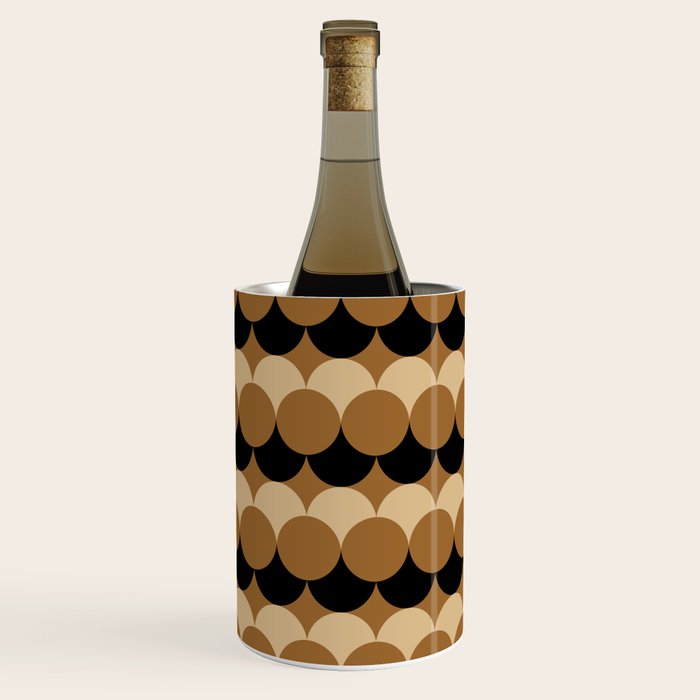 Retro Circular Pattern XXVII Wine Chiller Gallery Image 2