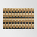 Retro Circular Pattern XXVII Rug Gallery Image 2