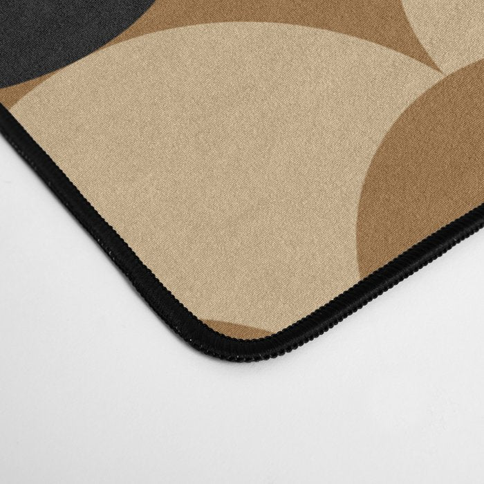 Retro Circular Pattern XXVII Desk Mat Gallery Image 4