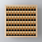 Retro Circular Pattern XXVII Mini Art Print Gallery Image 1