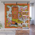 Capricorn Groovy Boot Wall Mural Gallery Image 1