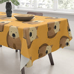 Whimsy Wombat Tablecloth Gallery Image 3