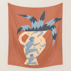 Attic athletes Wall Tapestry Gallery Image 4