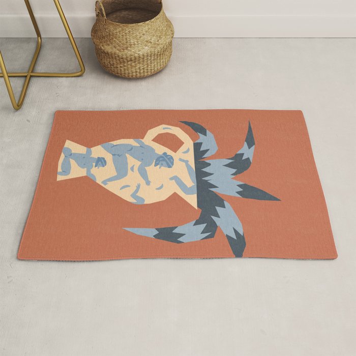 Attic athletes Rug Gallery Image 1