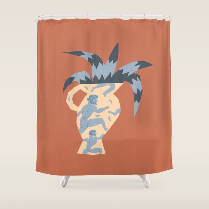 Attic athletes Shower Curtain Gallery Image 1