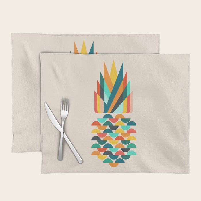 Groovy Pineapple Placemat Gallery Image 1