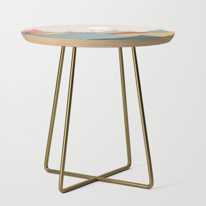 Cat Landscape 115: Himeowlaya Side Table Gallery Image 1