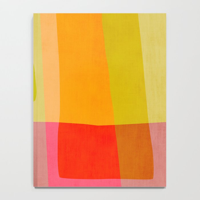 Mid-Century Modern Abstract Shapes II Notebook Gallery Image 4