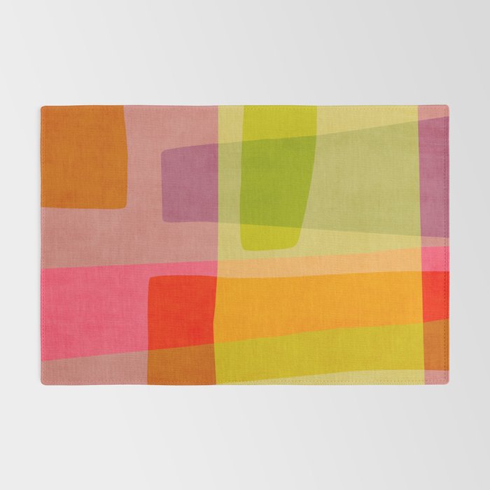 Mid-Century Modern Abstract Shapes II Rug Gallery Image 2