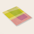 Mid-Century Modern Abstract Shapes II Notebook Gallery Image 3