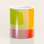 Mid-Century Modern Abstract Shapes II Coffee Mug Gallery Image 4