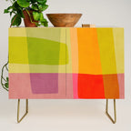Mid-Century Modern Abstract Shapes II Credenza Gallery Image 1