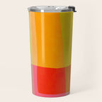 Mid-Century Modern Abstract Shapes II Travel Mug Gallery Image 2