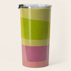 Mid-Century Modern Abstract Shapes II Travel Mug Gallery Image 3