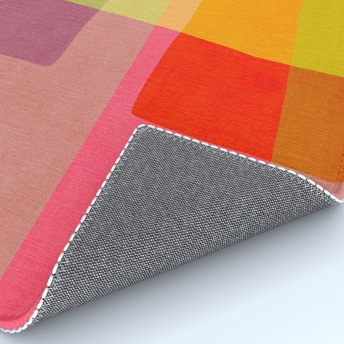 Mid-Century Modern Abstract Shapes II Rug Gallery Image 4