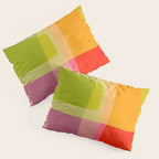 Mid-Century Modern Abstract Shapes II Pillow Sham Gallery Image 3