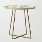 Blue Hydrangea Flowers Side Table Gallery Image 1