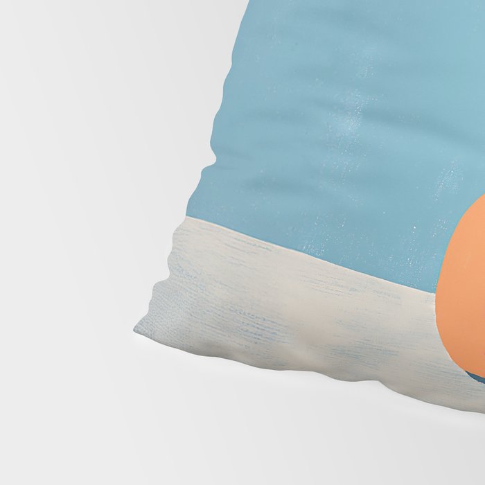Bold Tomato on Blue Pillow Sham Gallery Image 4