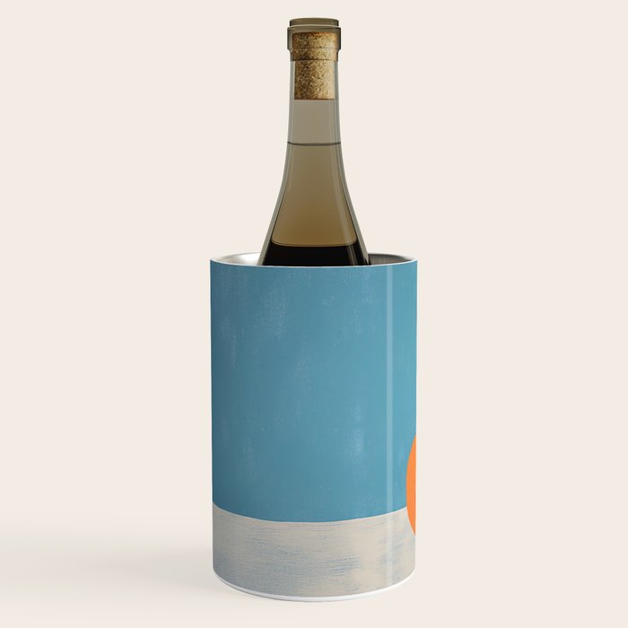 Bold Tomato on Blue Wine Chiller Gallery Image 2