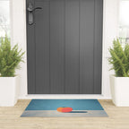 Bold Tomato on Blue Welcome Mat Gallery Image 3