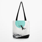 Don't think. Jump ... Tote Bag Gallery Image 2