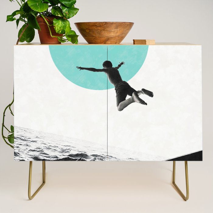 Don't think. Jump ... Credenza Gallery Image 1