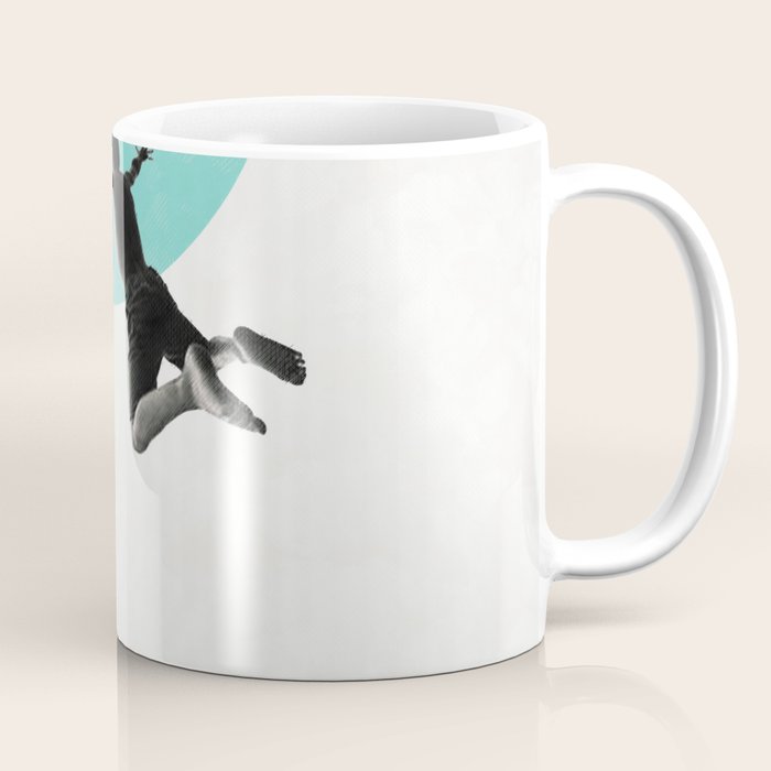 Don't think. Jump ... Coffee Mug Gallery Image 1