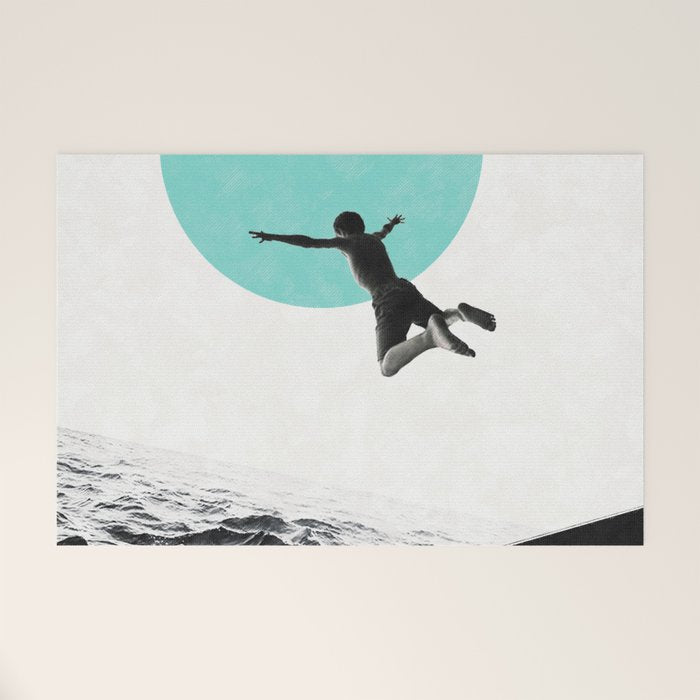 Don't think. Jump ... Welcome Mat Gallery Image 1