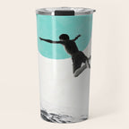 Don't think. Jump ... Travel Mug Gallery Image 1