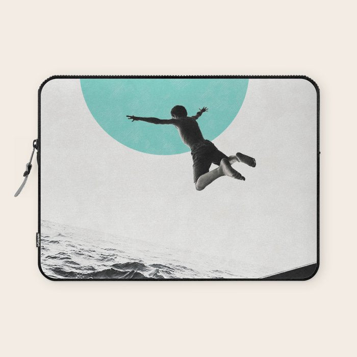 Don't think. Jump ... Laptop Sleeve Gallery Image 1