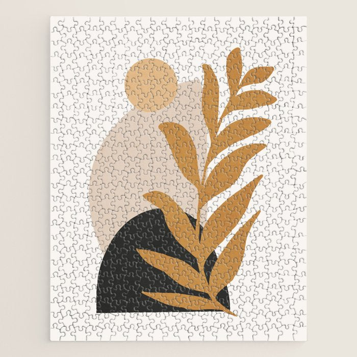 Abstract Art /Minimal Plant 11 Jigsaw Puzzle Gallery Image 1