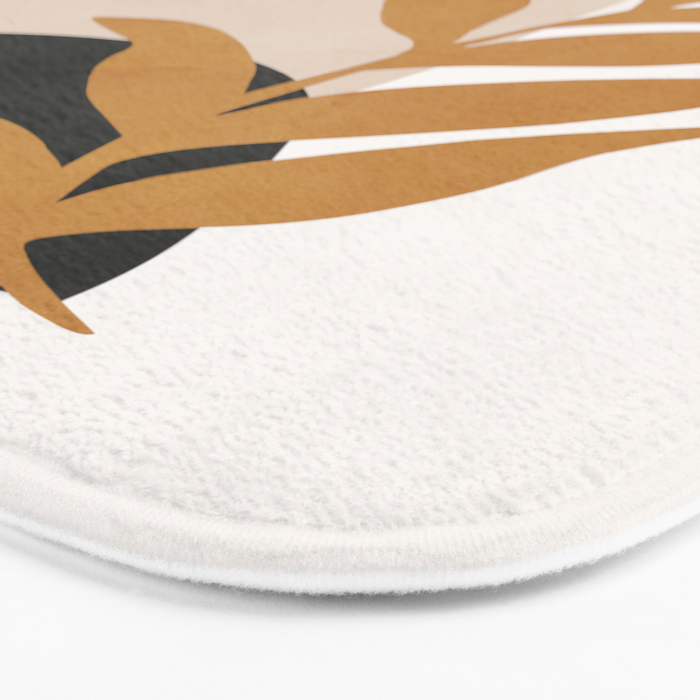 Abstract Art /Minimal Plant 11 Bath Mat Gallery Image 3