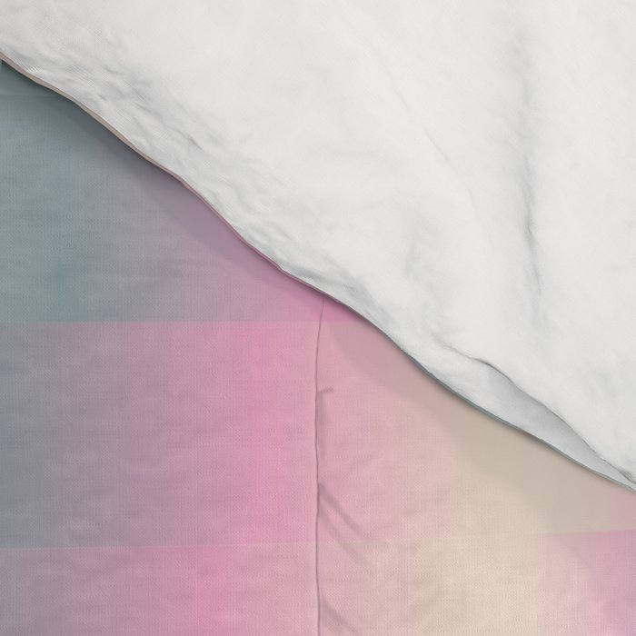 Blurred holographic Zigzag Comforter Gallery Image 4