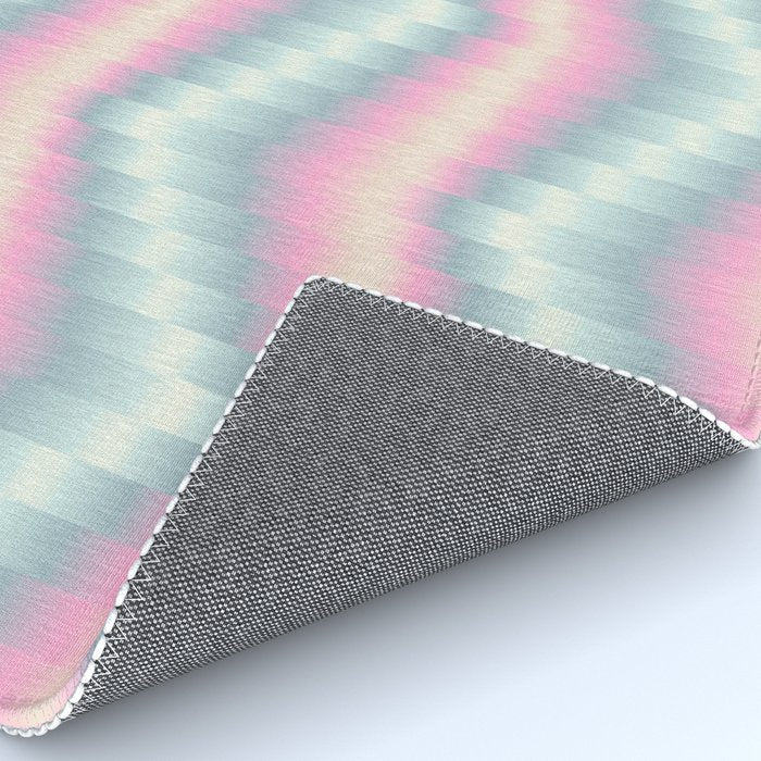 Blurred holographic Zigzag Rug Gallery Image 4