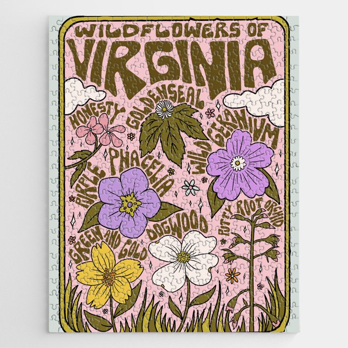 Virginia Wildflowers Jigsaw Puzzle Gallery Image 1