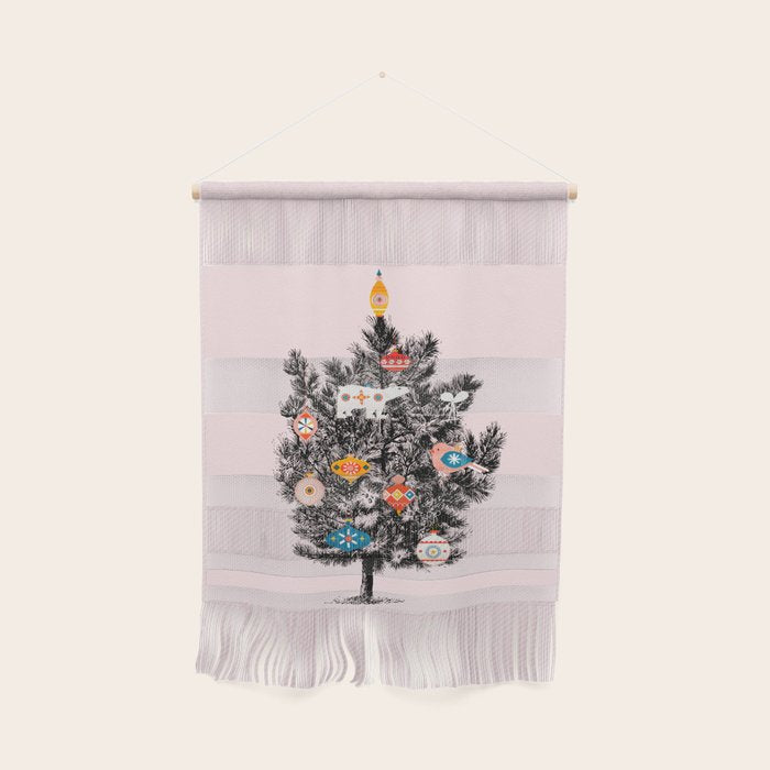 Retro Christmas tree no3 Wall Hanging Gallery Image 1