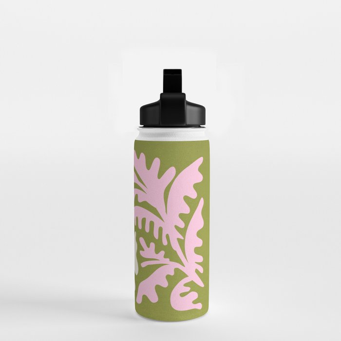 Wasabi & Cupid: Les Fleurs | Flower Market Color Series 10 Water Bottle Gallery Image 2
