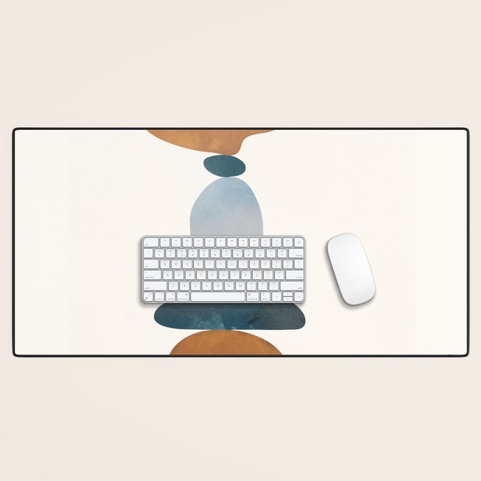 Balancing Stones 29 Desk Mat Gallery Image 1