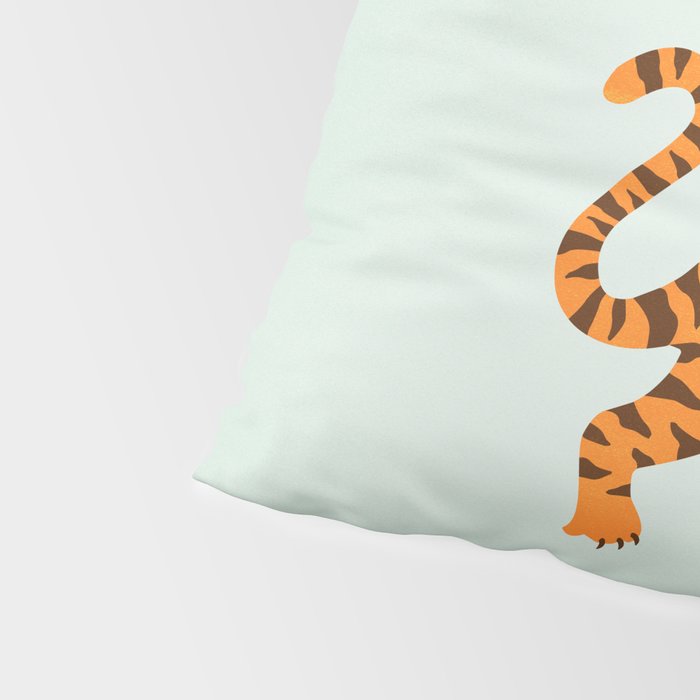 The Roar: Orange Tiger Edition Pillow Sham Gallery Image 4