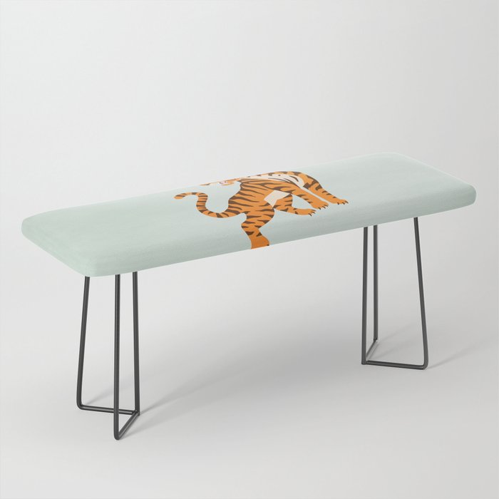 The Roar: Orange Tiger Edition Bench Gallery Image 1