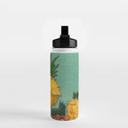 Hawaiian Pineapple and Glass Water Bottle Gallery Image 2