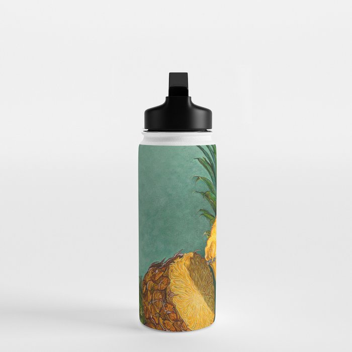 Hawaiian Pineapple and Glass Water Bottle Gallery Image 3
