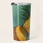 Hawaiian Pineapple and Glass Travel Mug Gallery Image 3