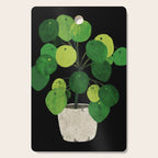 Black Pliea Peperonioides interior plant Cutting Board Gallery Image 1