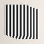 Black & White Stripe Wrapping Paper Gallery Image 3