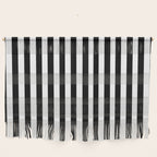 Black & White Stripe Wall Hanging Gallery Image 1