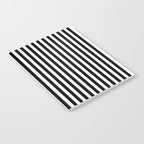 Black & White Stripe Notebook Gallery Image 2