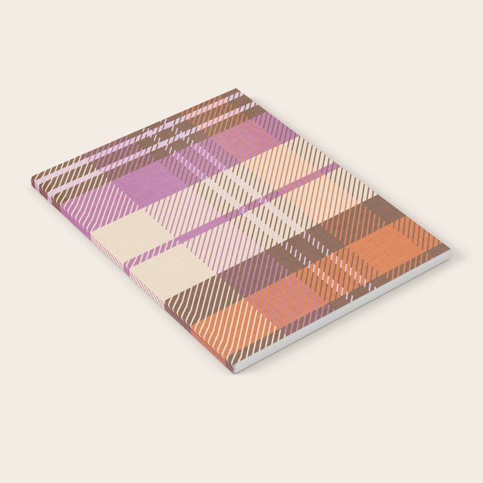 Cozy Twill Plaid - Fall Colors Notebook Gallery Image 1
