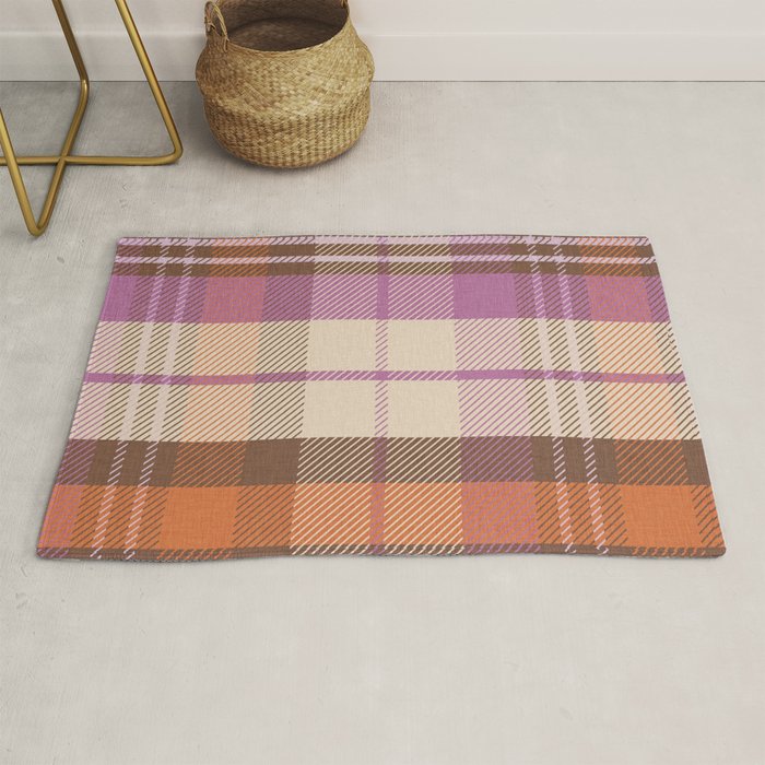 Cozy Twill Plaid - Fall Colors Rug Gallery Image 1