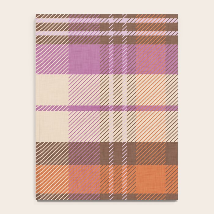 Cozy Twill Plaid - Fall Colors Notebook Gallery Image 4